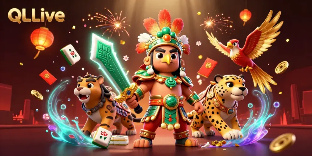 Experience thrilling wins with QQLive's vibrant casino atmosphere and dynamic gaming elements.
