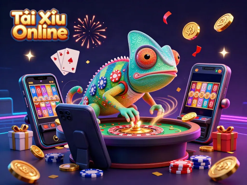 Experience Tài Xỉu Online’s thrilling action in an energetic casino atmosphere.
