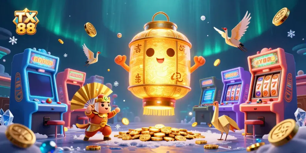 Engage in thrilling gaming adventures at TX 88 with enchanting spirit characters and dazzling elements.