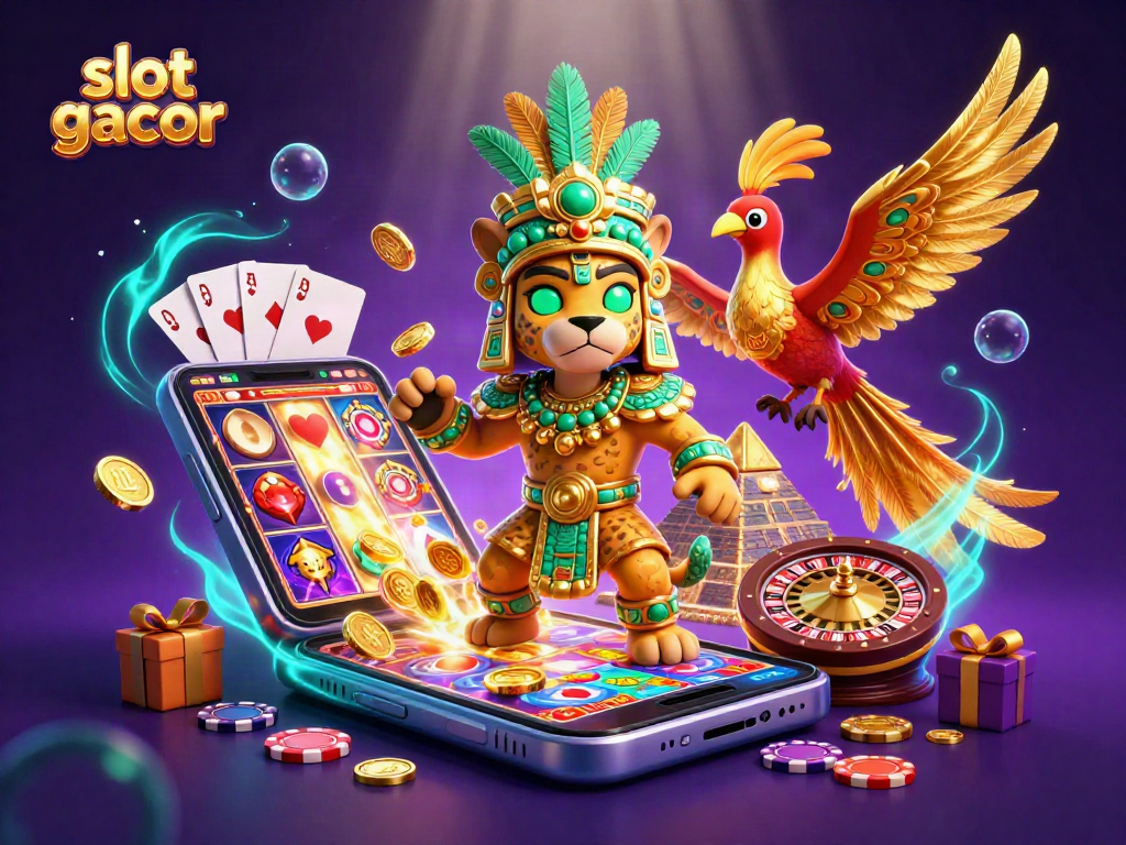 Engage with the thrilling world of slot gacor as a vibrant Mayan jaguar offers excitement and fortune.