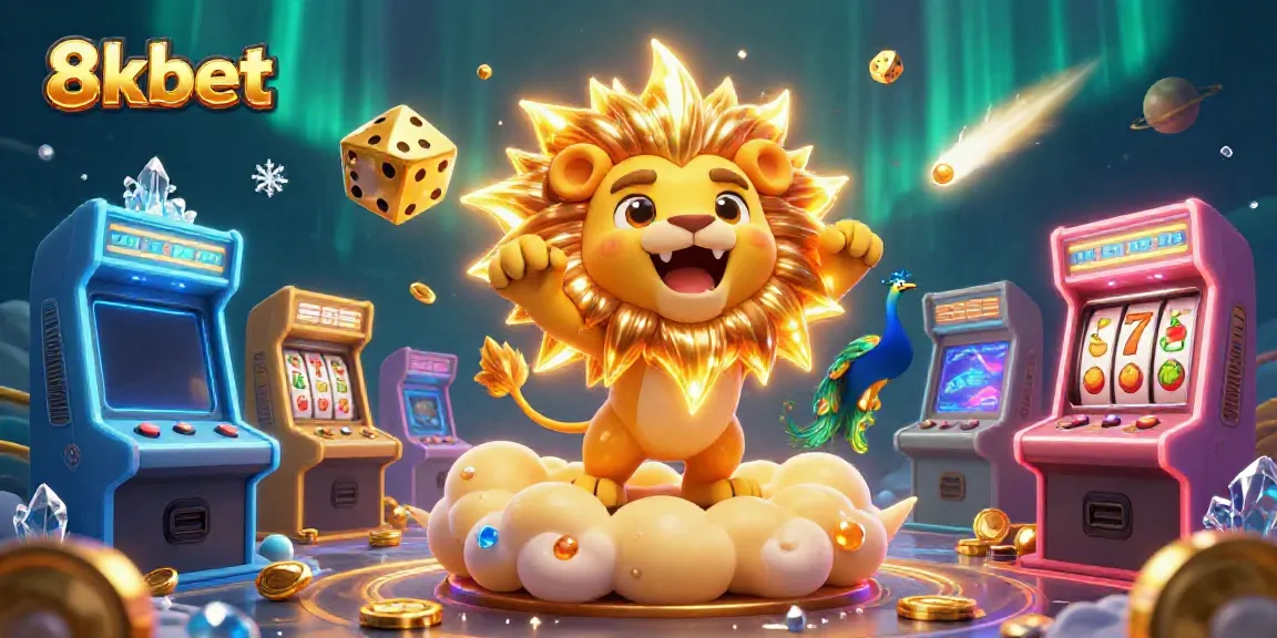 Engage in thrilling online gaming with 8xbet's vibrant atmosphere and stunning 3D illustration.